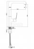 SEA HORSE Bateria zlewozmywakowa ELIPTO BJM305